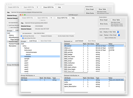 Igor还支持打包实验格式